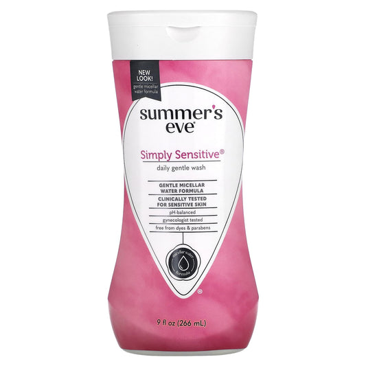 Summer's Eve, Daily Gentle Wash, Simply Sensitive, 9 fl oz (266 ml) - Image 1