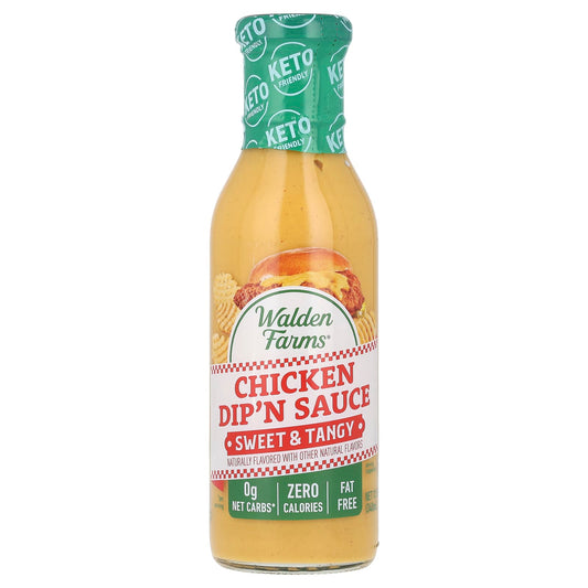 Walden Farms, Chicken Dip'N Sauce, Sweet & Tangy, 11.5 fl oz (340 ml) - Image 1