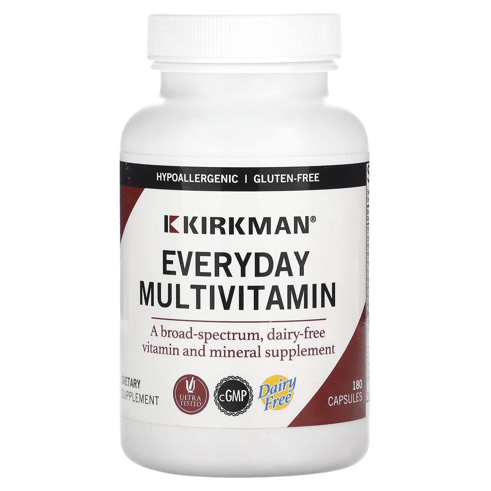 Kirkman Labs, Everyday Multivitamin, 180 Capsules - Image 1
