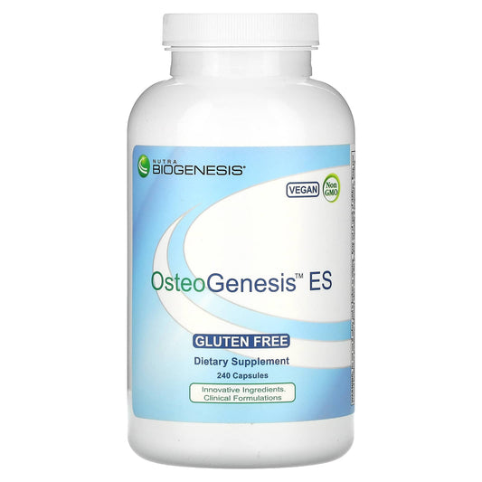 Nutra BioGenesis, OsteoGenesis ES, 240 Capsules - Image 1