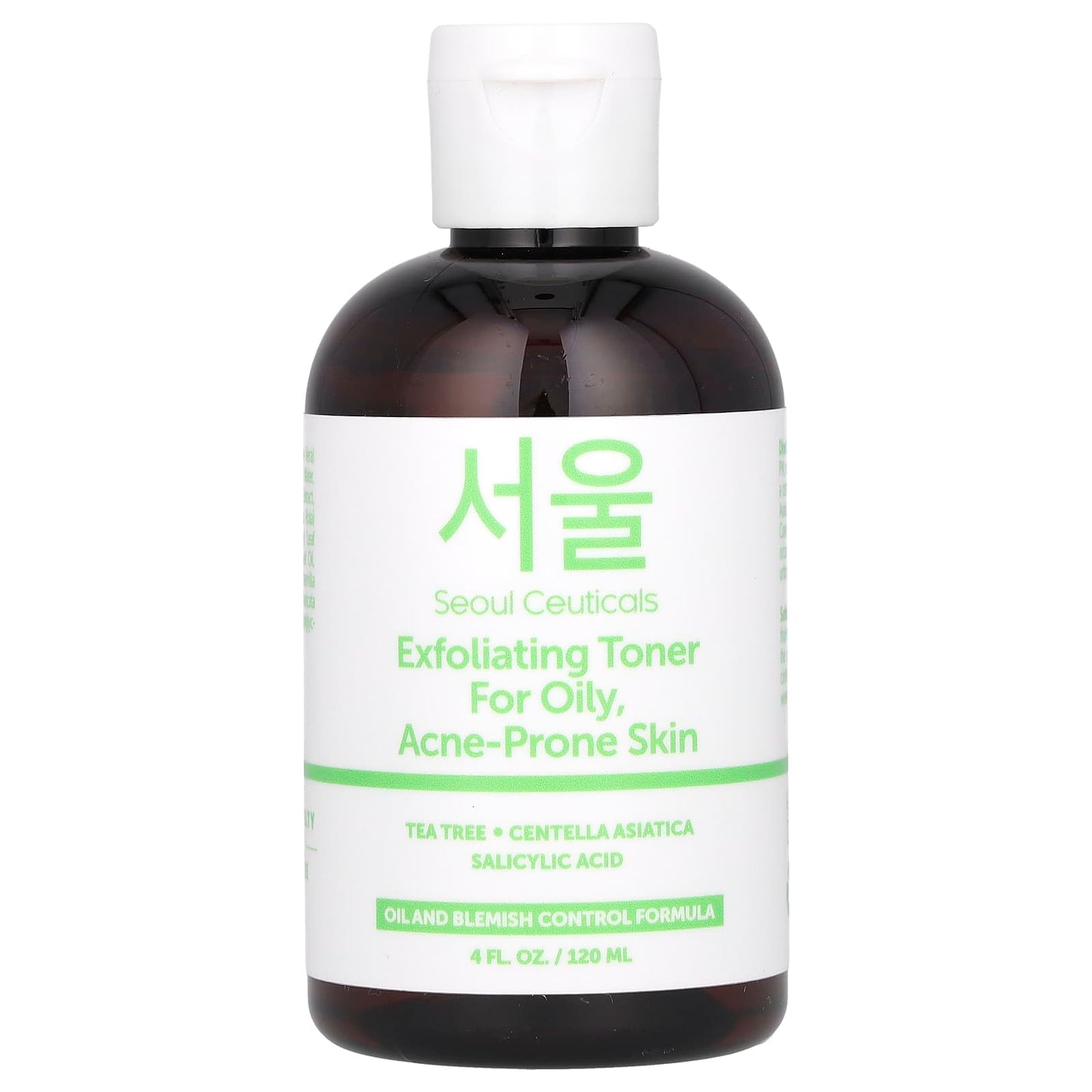 SeoulCeuticals, Exfoliating Toner, For Oily, Acne-Prone Skin, 4 fl oz (120 ml) - Image 1