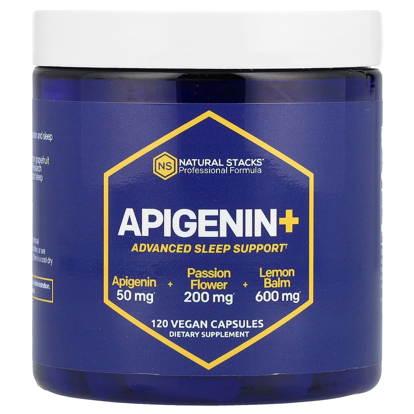 Natural Stacks, Apigenin+, 120 Vegan Capsules - Image 1
