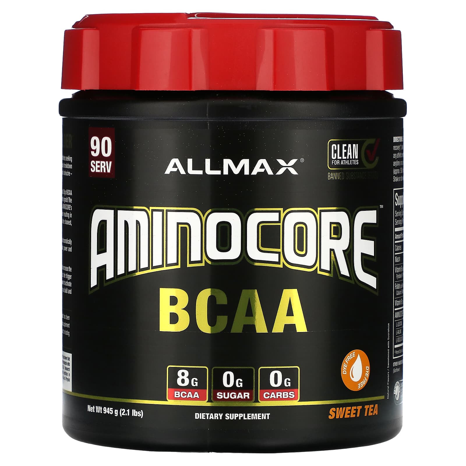 ALLMAX Aminocore BCAA Supplement - Muscle Recovery & Growth - Image 1