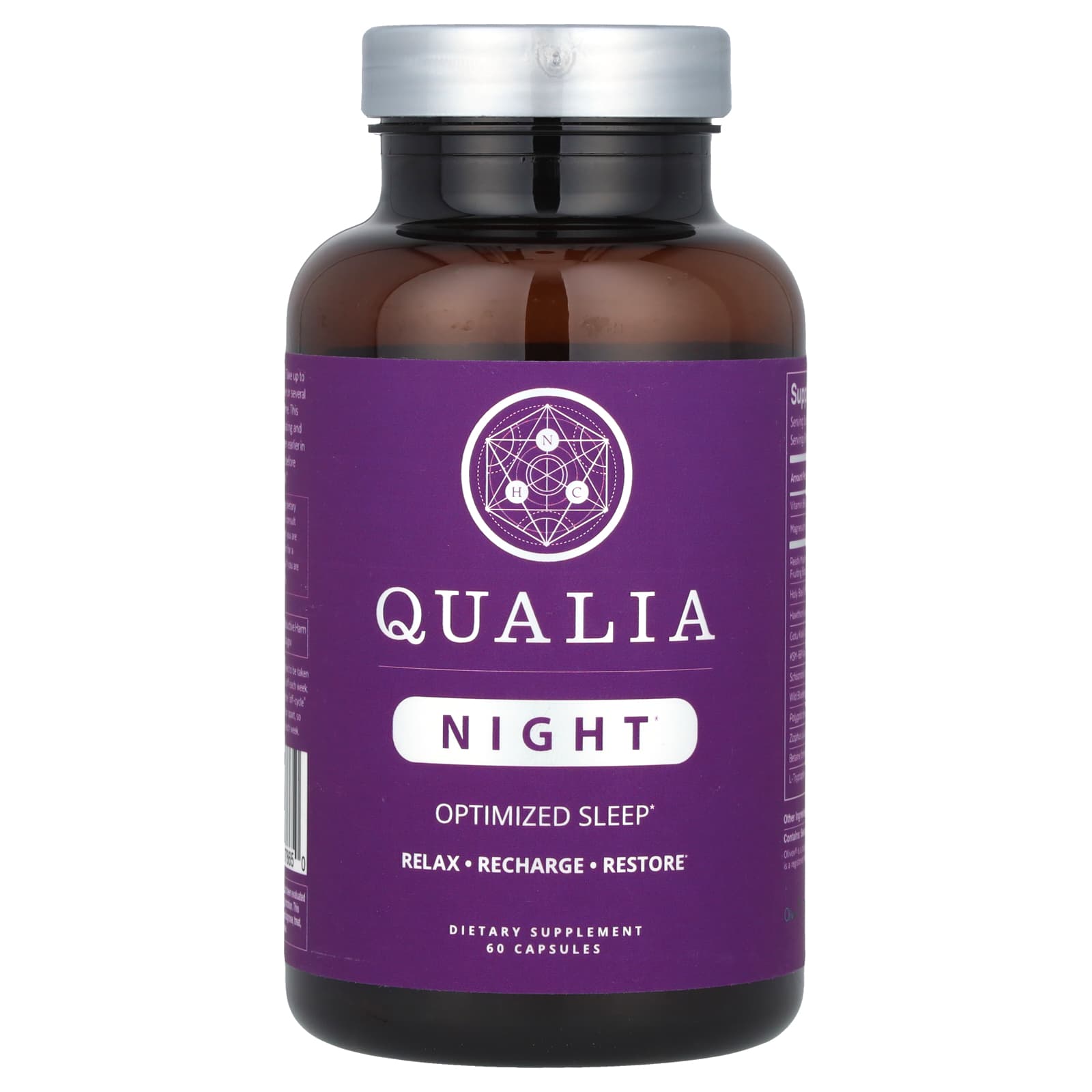 Qualia, Night®, 60 Capsules - Image 1