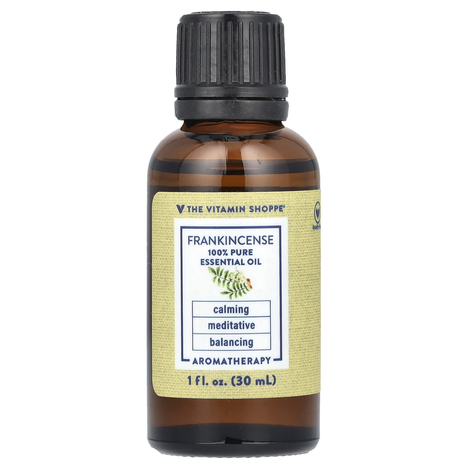 The Vitamin Shoppe, 100% Pure Essential Oil, Frankincense , 1 fl oz (30 ml) - Image 1