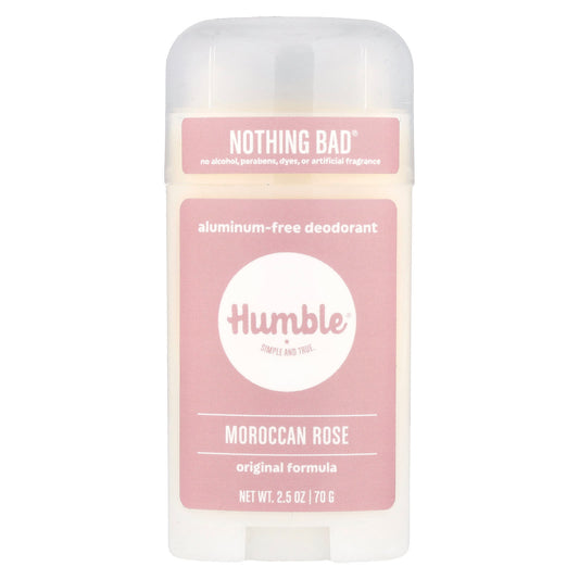 Natural Deodorant for Sensitive Skin - Moroccan Rose by Humble Brands - Image 1
