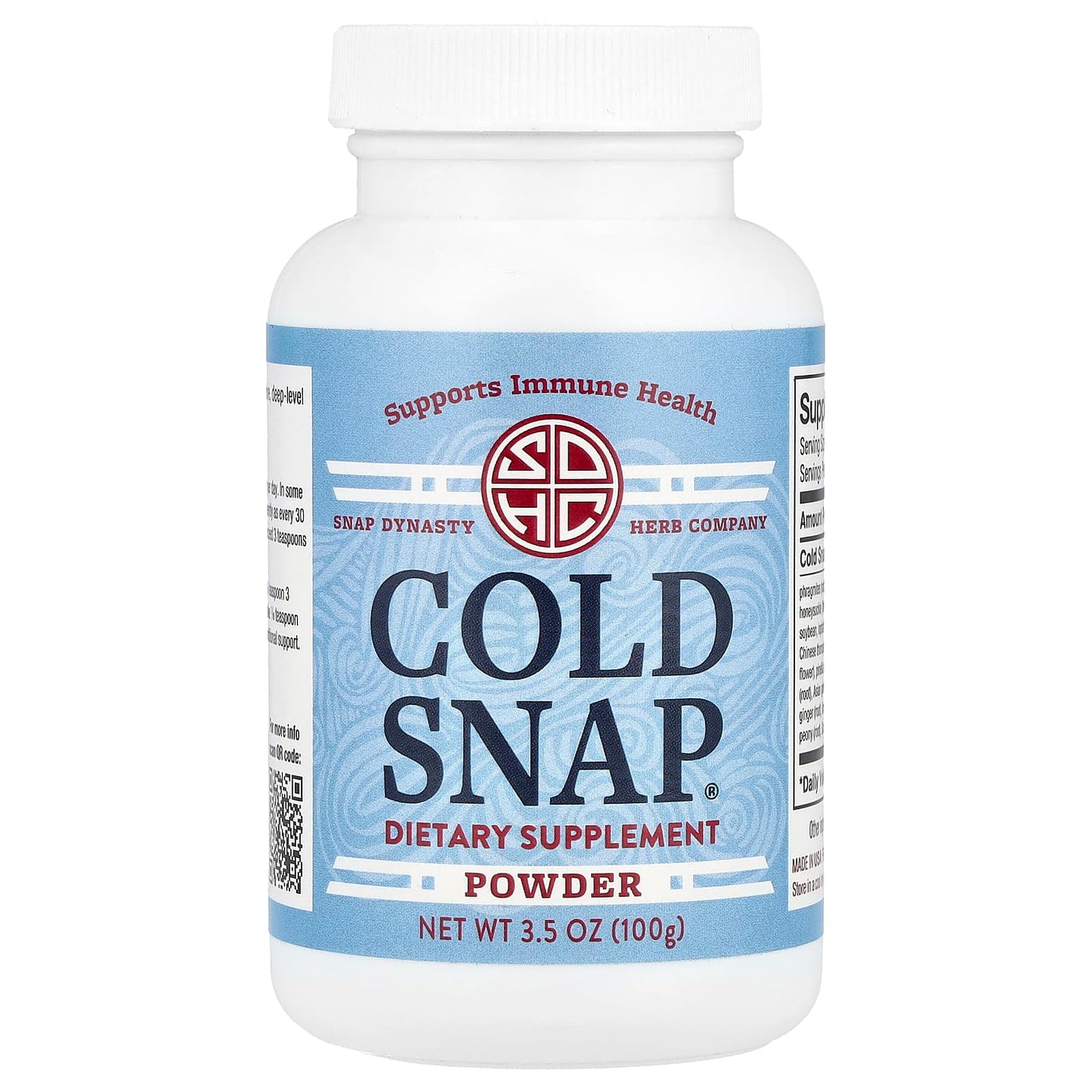 Snap Dynasty, Cold Snap® Powder , 3.5 oz (100 g) - Image 1