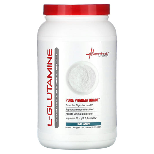 Metabolic Nutrition, L-Glutamine, Unflavored, 35.27 oz (1,000 g) - Image 1