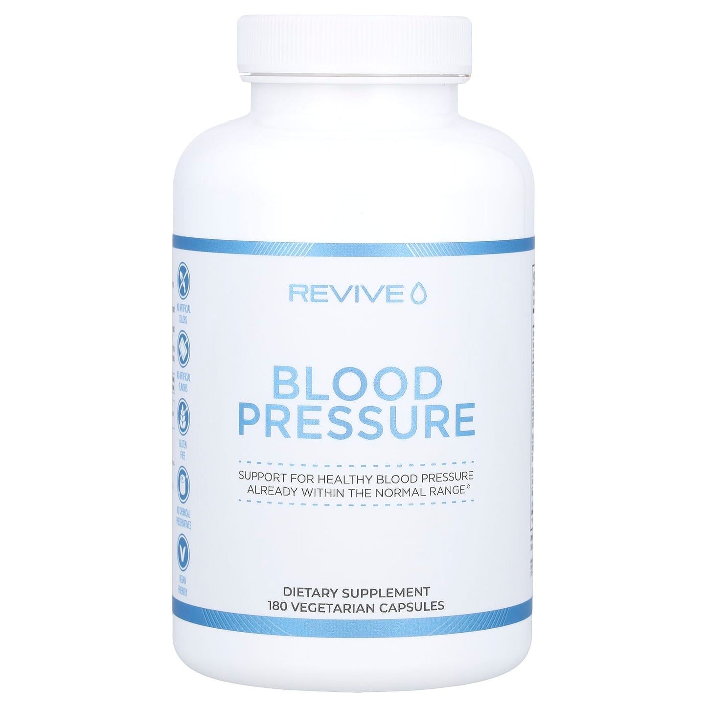 Revive, Blood Pressure, 180 Vegetarian Capsules - Image 1