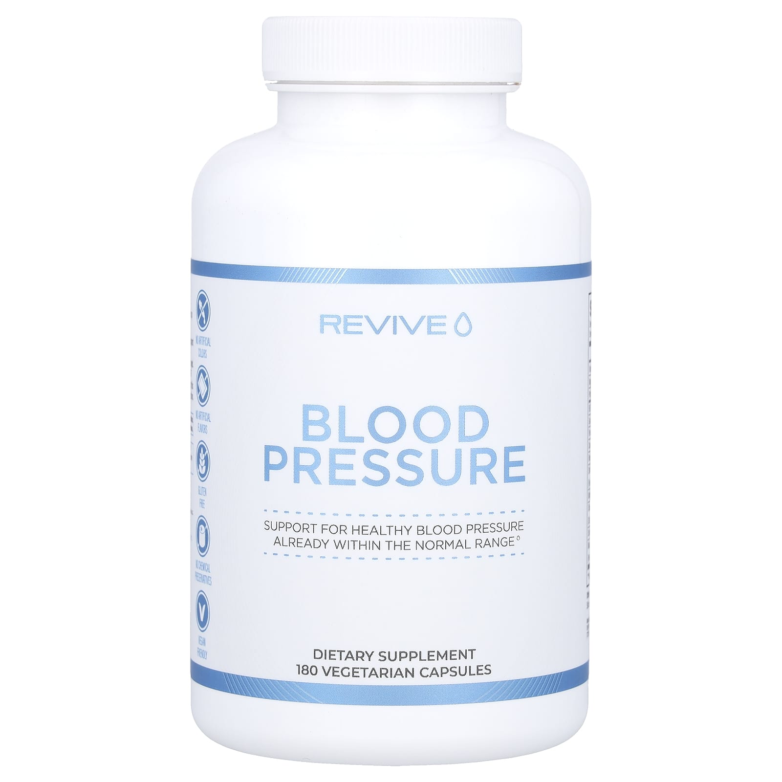 Revive, Blood Pressure, 180 Vegetarian Capsules - Image 1