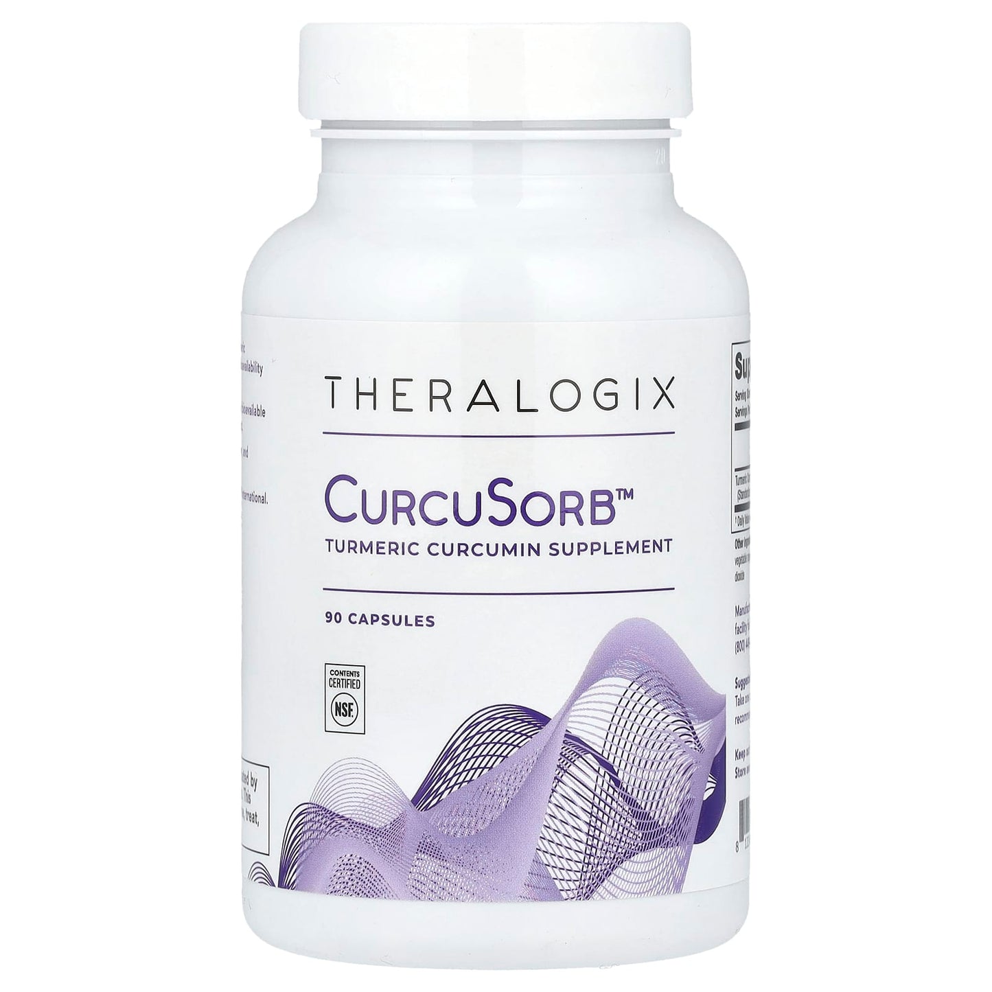 Theralogix, CurcuSorb, 90 Capsules (300 mg per Capsule) - Image 1