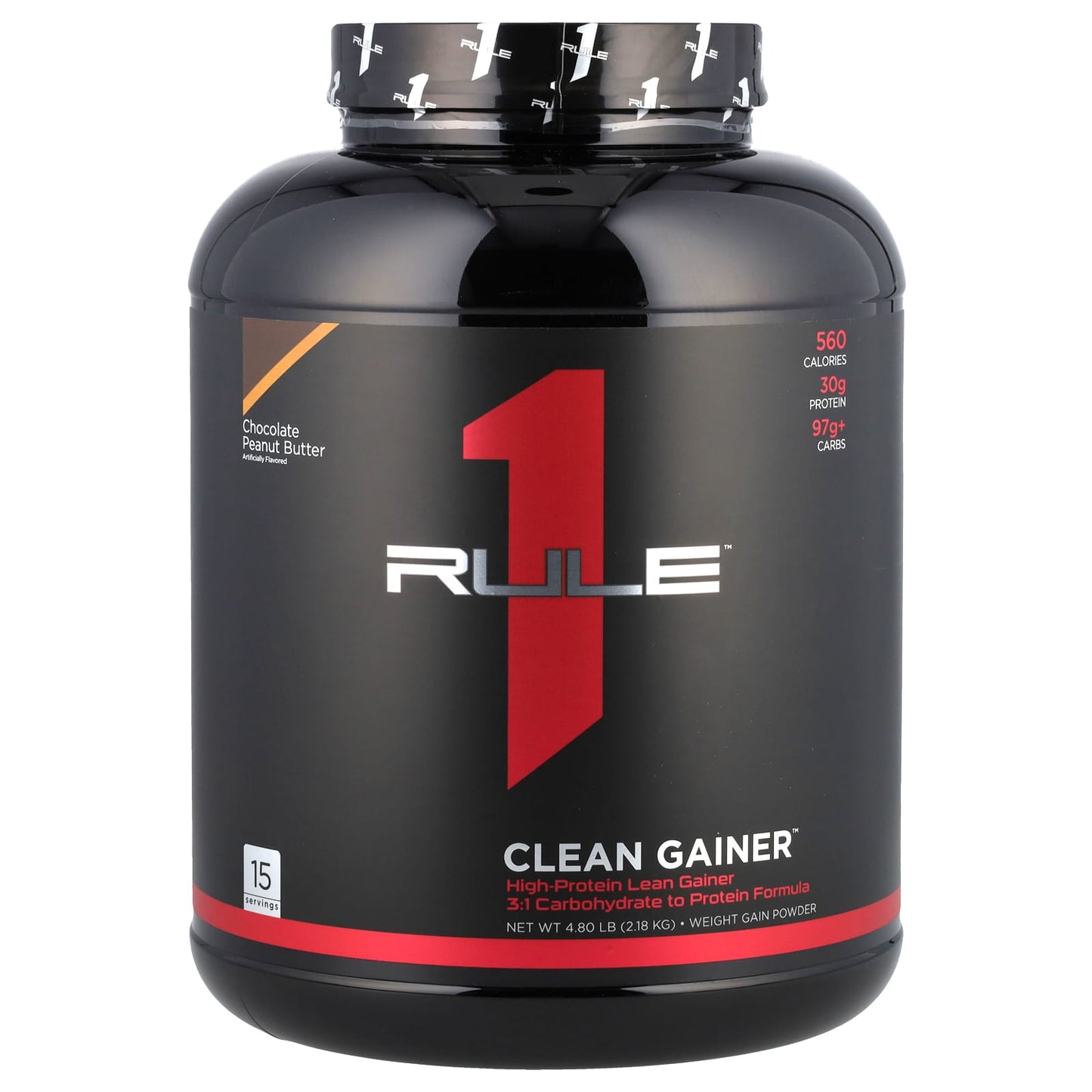 Rule One Proteins, Clean Gainer™, Chocolate Peanut Butter, 4.8 lb (2.18 kg) - Image 1