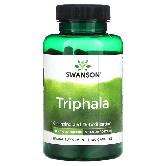 Swanson, Triphala, Standardized, 250 mg, 120 Capsules - Image 1