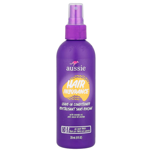 Aussie Leave-In Conditioner with Jojoba Oil, Hair Insurance for All Hair Types - Image 1