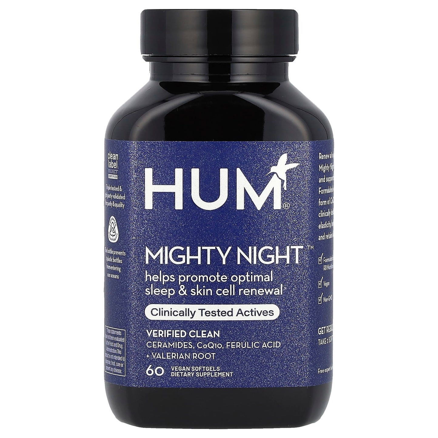 Promote Optimal Sleep & Skin with HUM Nutrition Mighty Night - Image 1