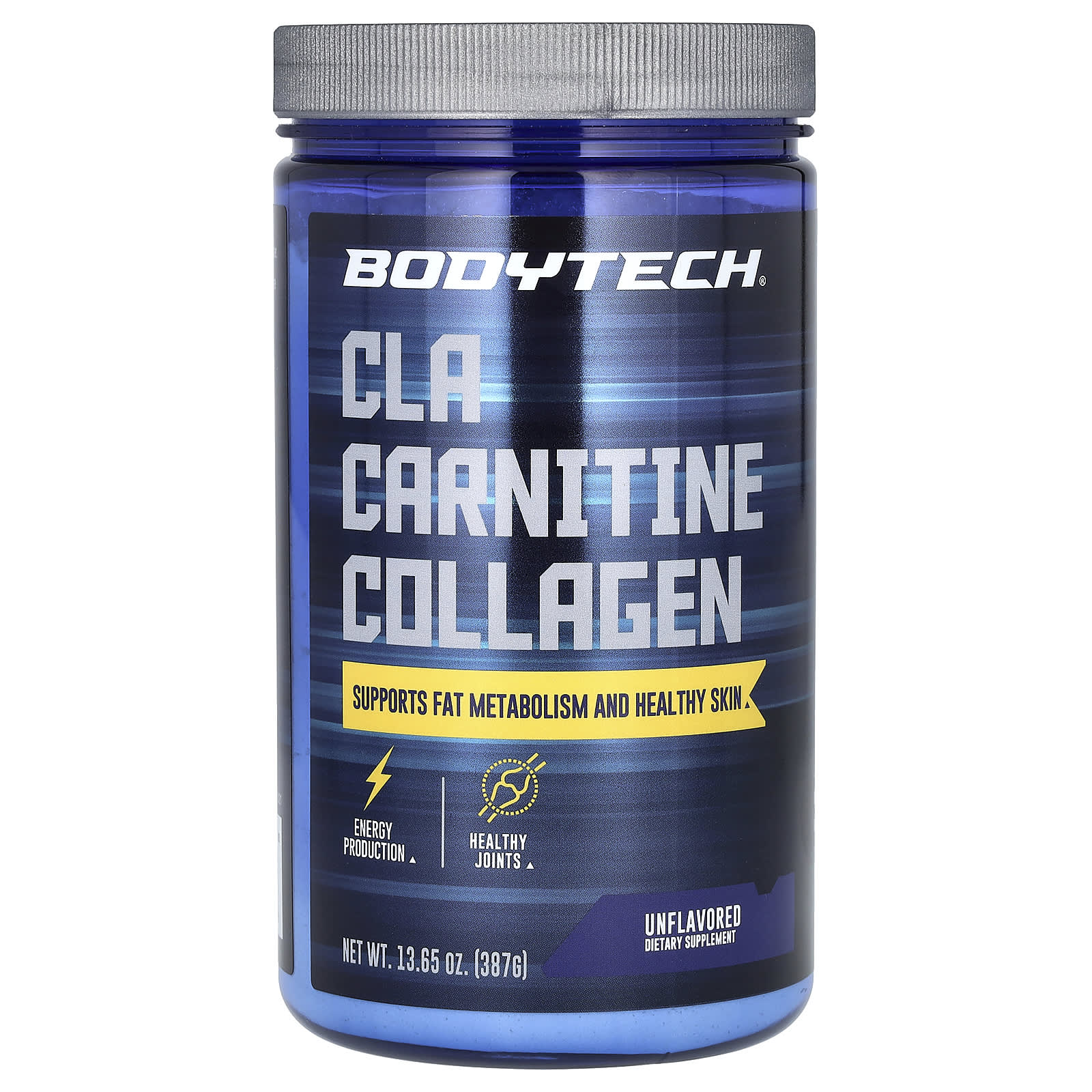 CLA Carnitine Collagen Powder for Energy, Fat Loss & Healthy Skin - BodyTech - Image 1