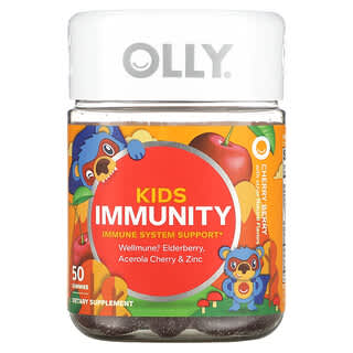 OLLY Kids Immunity Cherry Berry Gummies - Boost Their Immune System