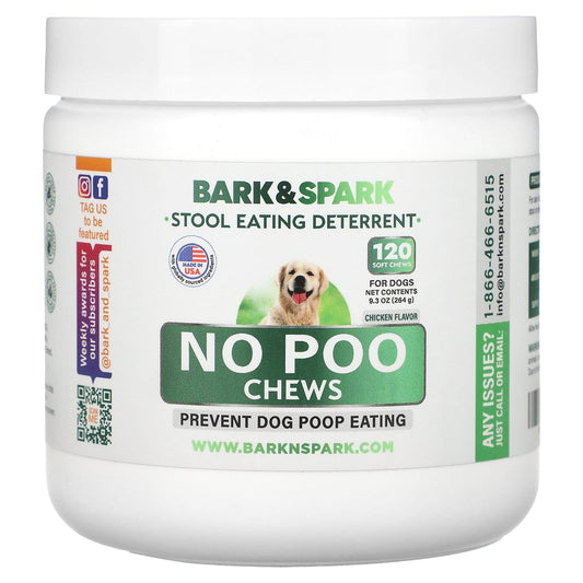 No Poo Chews by Bark&Spark - Dog Stool Eating Deterrent - Image 1