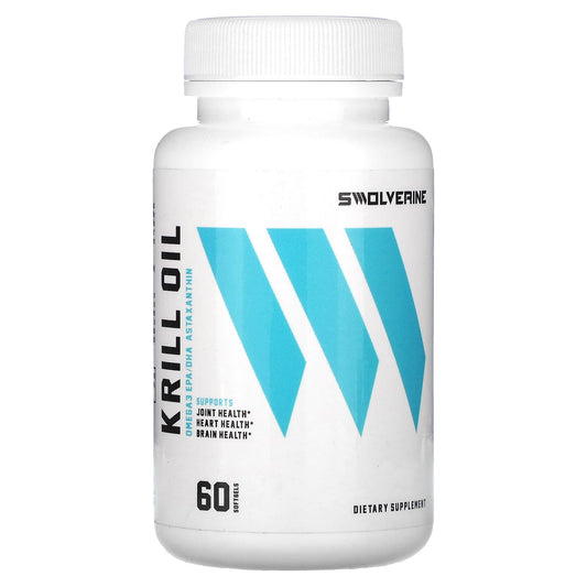 Swolverine, Krill Oil, 60 Softgels - Image 1