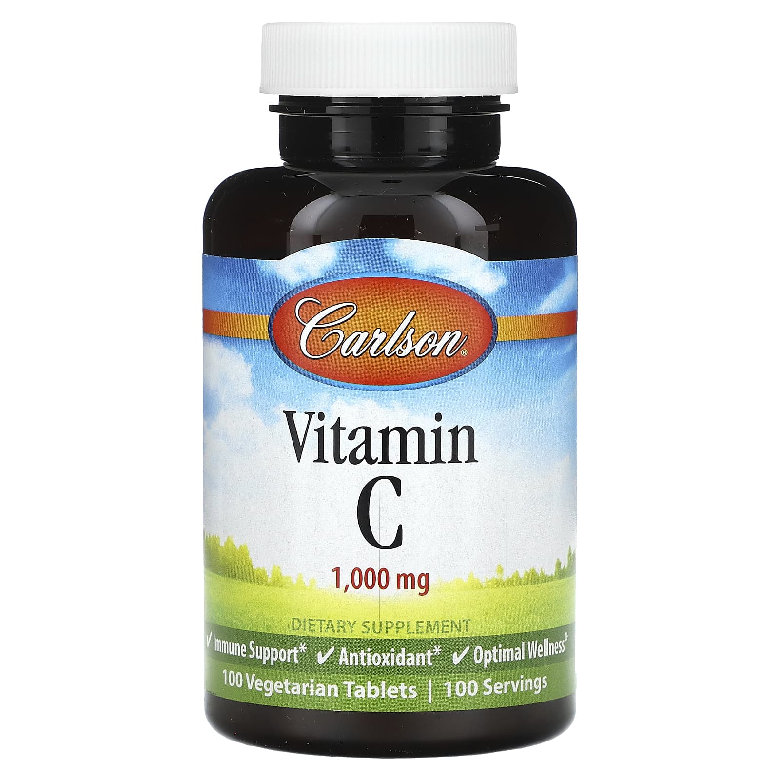 Boost Immune System with Carlson Vitamin C 1000mg Tablets - Image 1