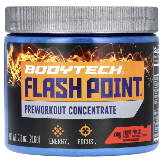 Boost Your Workout with BodyTech Flash Point Preworkout Concentrate - Image 1