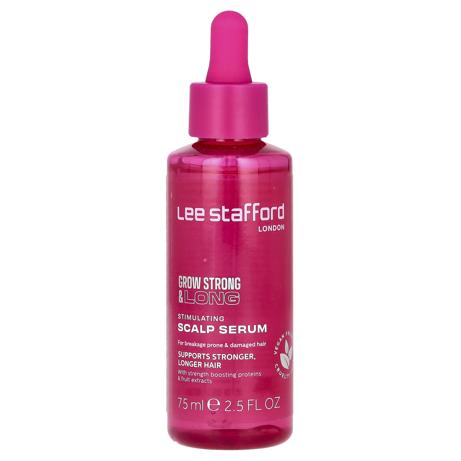 Lee Stafford, Grow Strong & Long, Stimulating Scalp Serum, 2.5 fl oz (75 ml) - Image 1