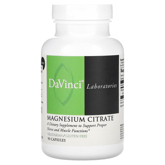 DaVinci Lab Magnesium Citrate 140mg for Nerve & Muscle Support - Image 1