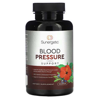 Sunergetic Blood Pressure Support Supplement - 90 Capsules