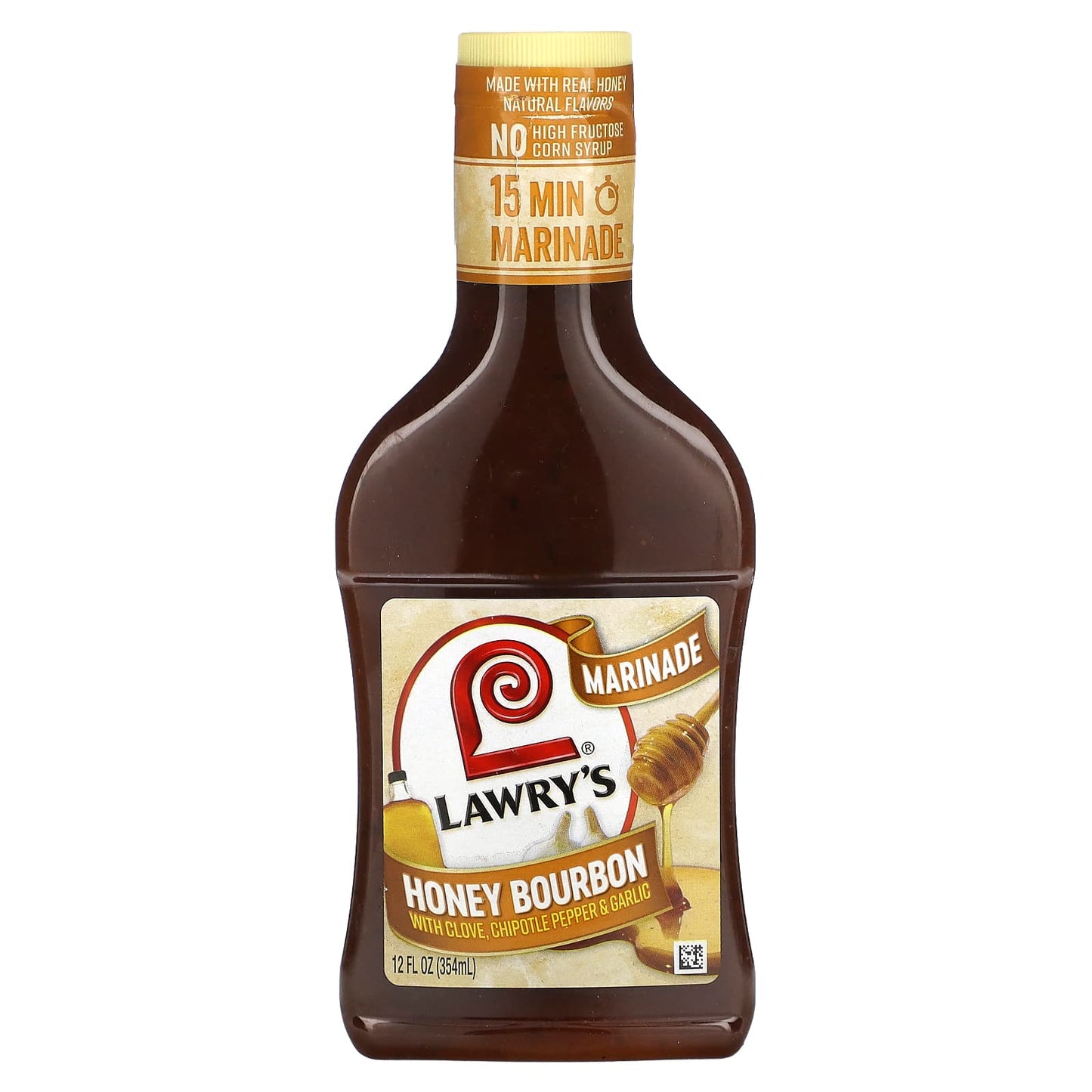 Lawry's, Marinade, Honey Bourbon, 12 fl oz (354 ml) - Image 1
