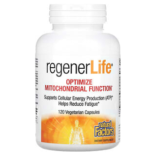 Boost Energy with Natural Factors RegenerLife