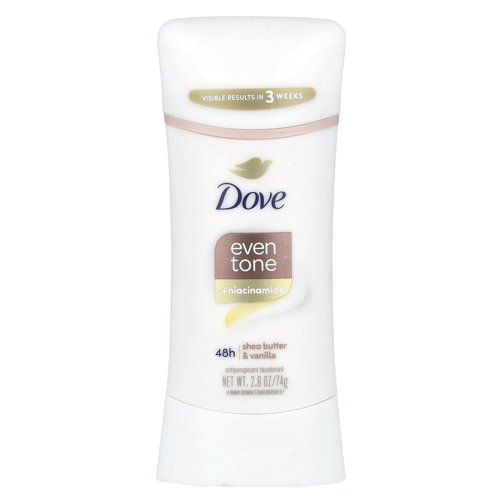 Dove Even Tone + Niacinamide Antiperspirant Deodorant 2.6 oz - Image 1