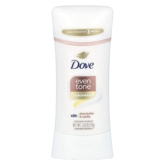 Dove Even Tone + Niacinamide Antiperspirant Deodorant 2.6 oz - Image 1
