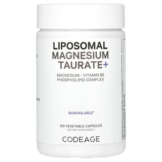Unlock Peak Performance with CodeAge Liposomal Magnesium Taurate+