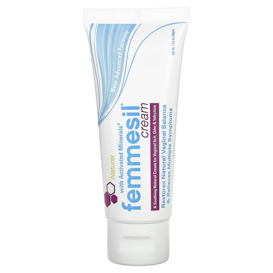 Natural Vaginal Balance with Femmesil Cream, 1.76 oz (50 g) - Image 1