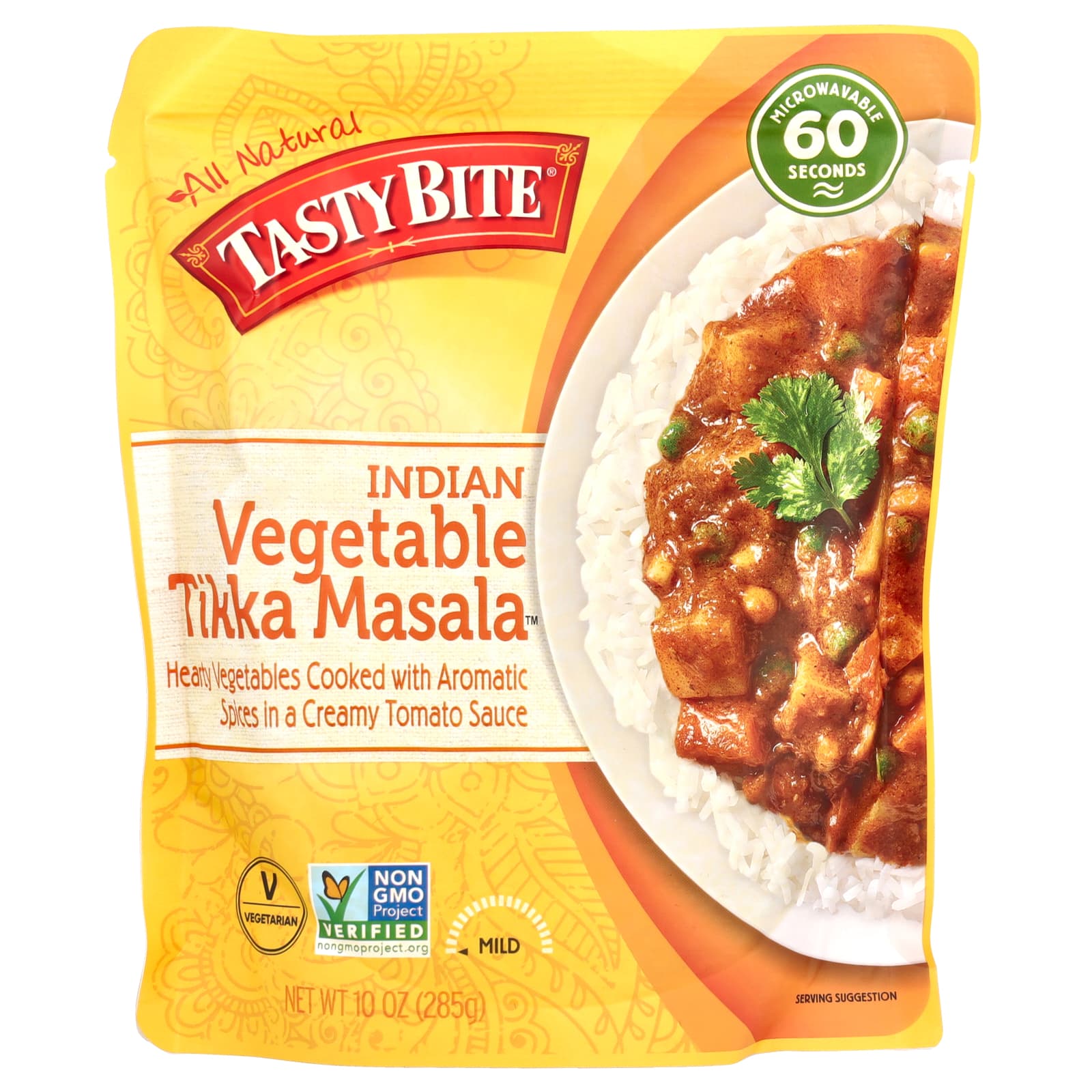 Tasty Bite, Indian Vegetable Tikka Masala™, Mild, 10 oz (285 g) - Image 1