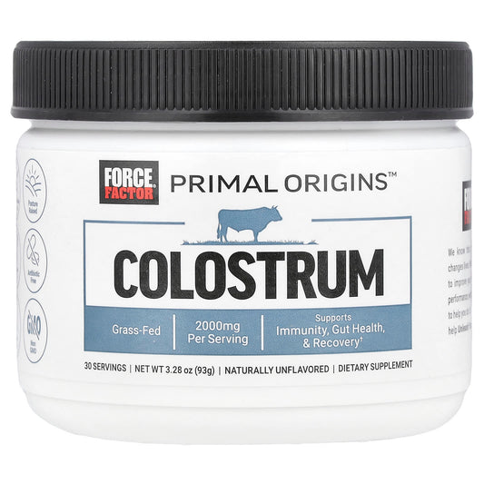 Unlock Immunity & Recovery with Force Factor Primal Origins Colostrum - Image 1
