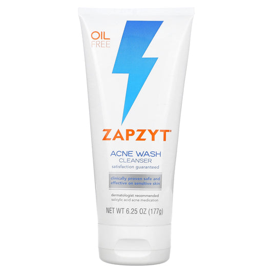 Zapzyt, Acne Wash Cleanser, 6.25 oz (177 g) - Image 1