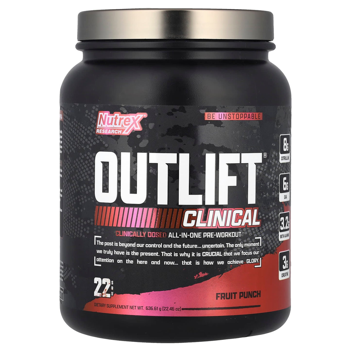 Nutrex Research, Outlift® Clinical, Fruit Punch, 22.46 oz (636.61 g) - Image 1