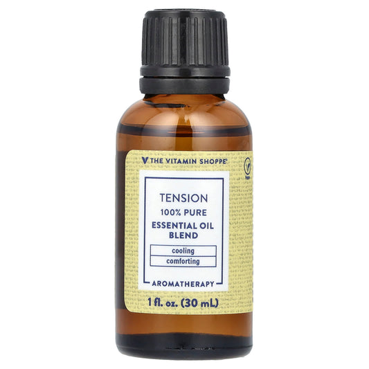 The Vitamin Shoppe, 100% Pure Essential Oil Blend, Tension, 1 fl oz (30 ml) - Image 1