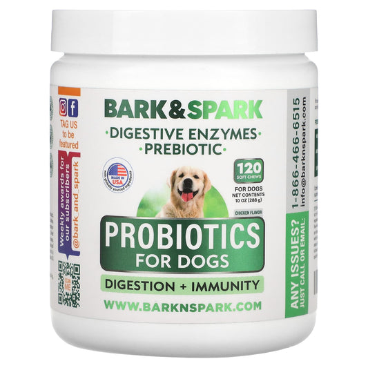 Bark & Spark Probiotics for Dogs - Advanced Digestion & Immunity - Image 1