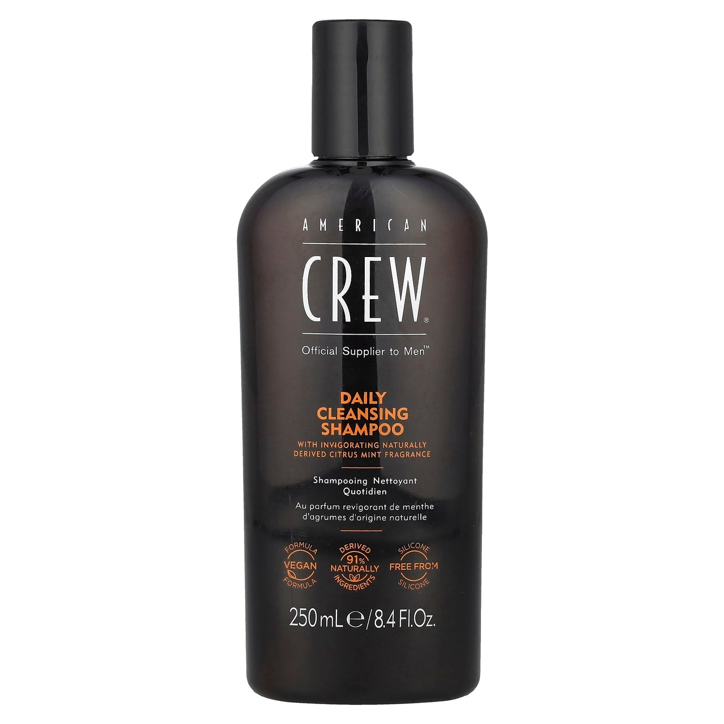 American Crew Citrus Mint Daily Shampoo 8.4oz - Vegan & Silicone-Free - Image 1