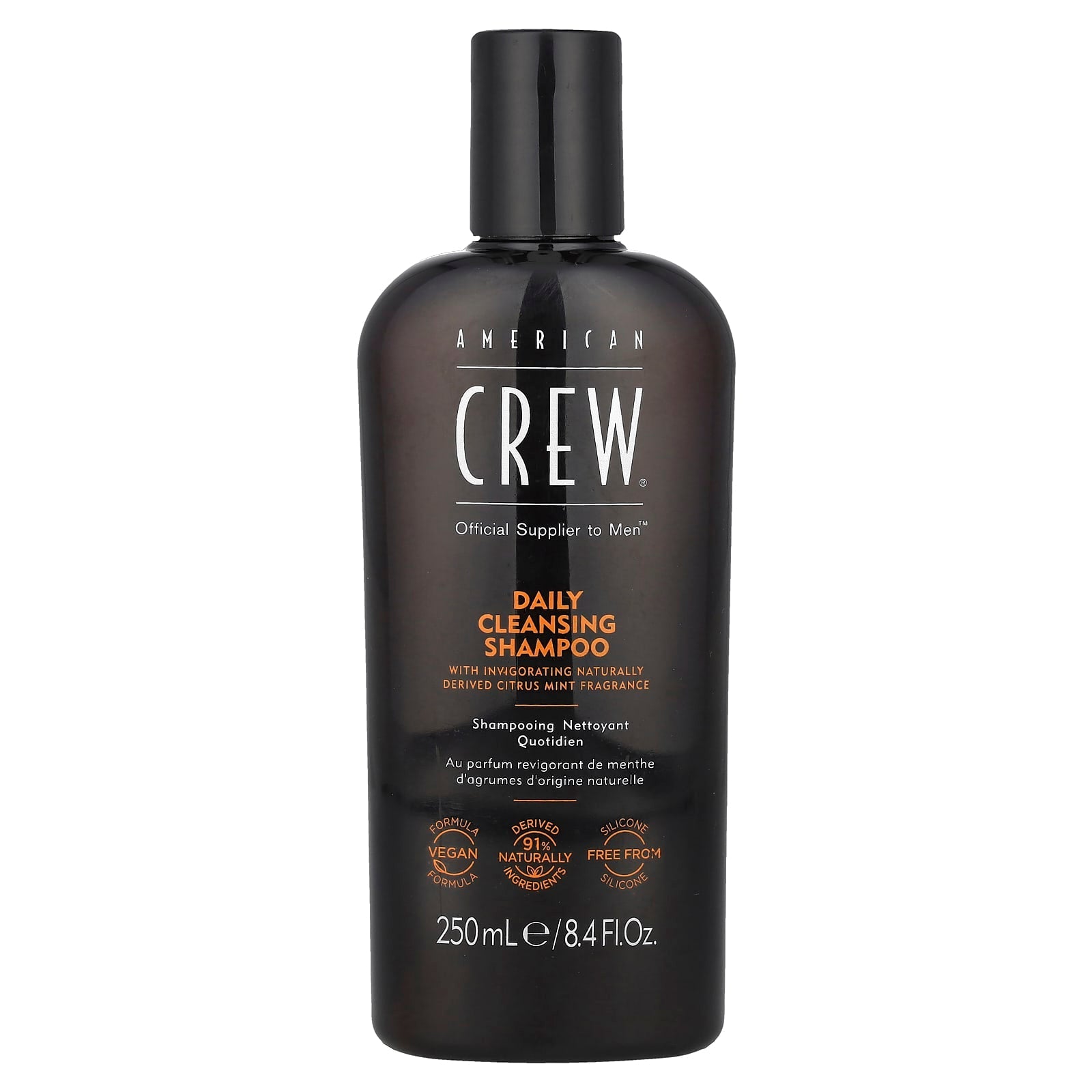 American Crew Citrus Mint Daily Shampoo 8.4oz - Vegan & Silicone-Free - Image 1