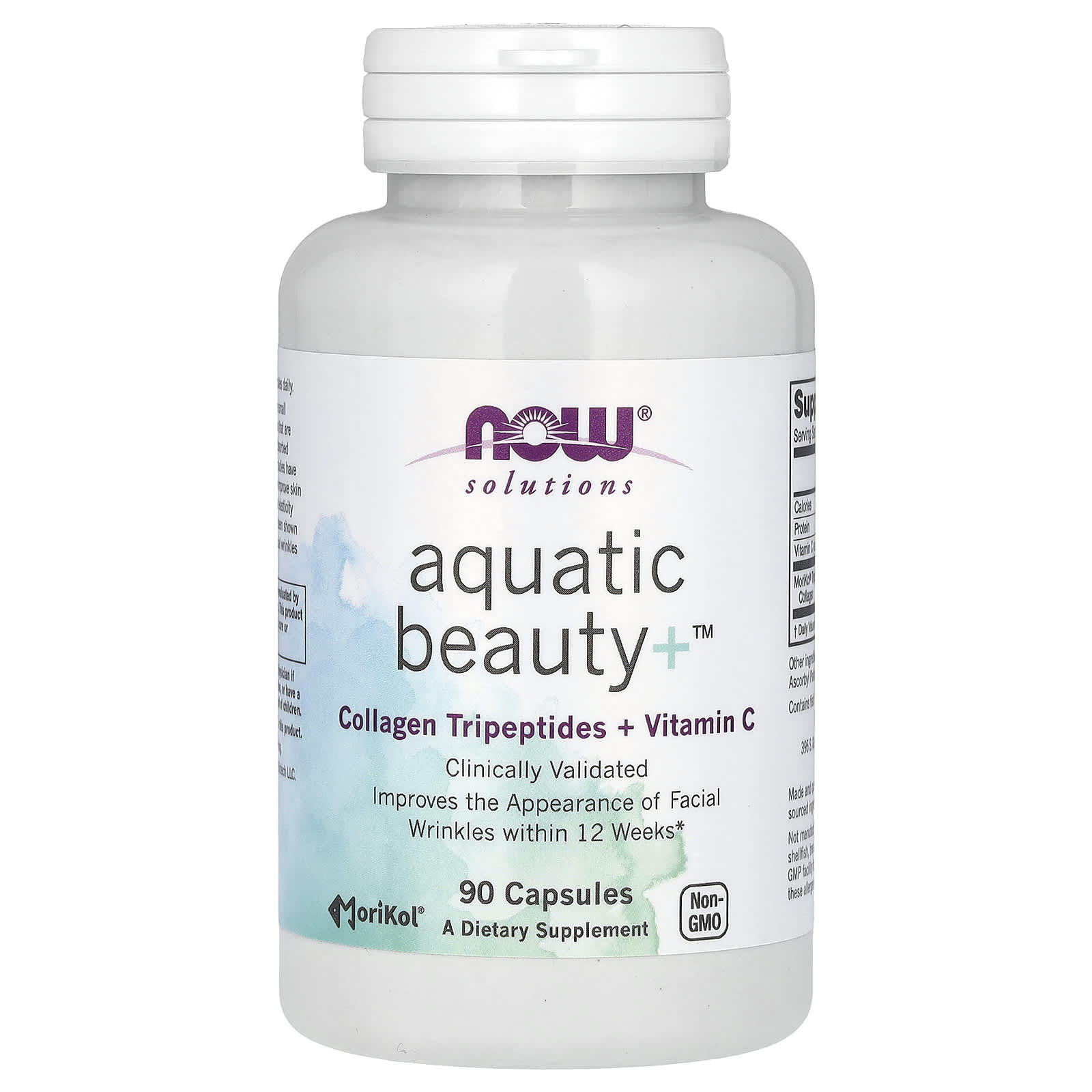 NOW Foods, Solutions, Aquatic Beauty+, 90 Capsules