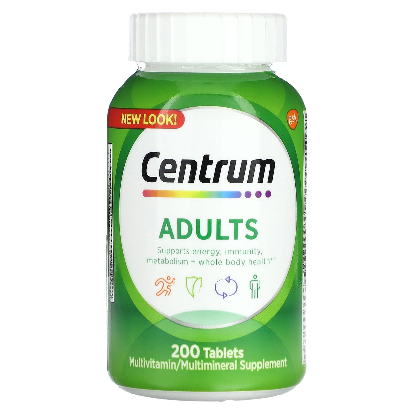 Centrum Adult Multivitamin Supplement 200 Tablets - Image 1
