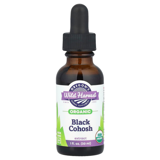 Oregon's Wild Harvest, Organic Black Cohosh Extract, 1 fl oz (30 ml) - Image 1