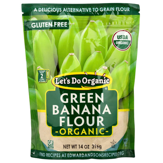 Let's Do Organic Green Banana Flour by Edward & Sons, 14 oz - Image 1