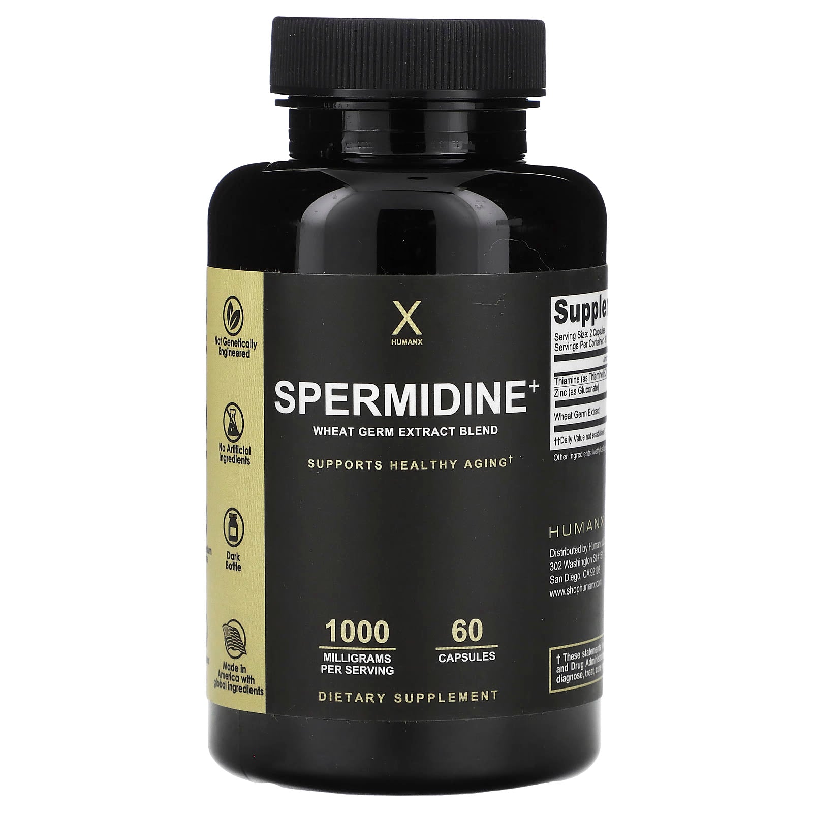 Spermidine+ for Healthy Aging | 60 Vegan Capsules - Image 1