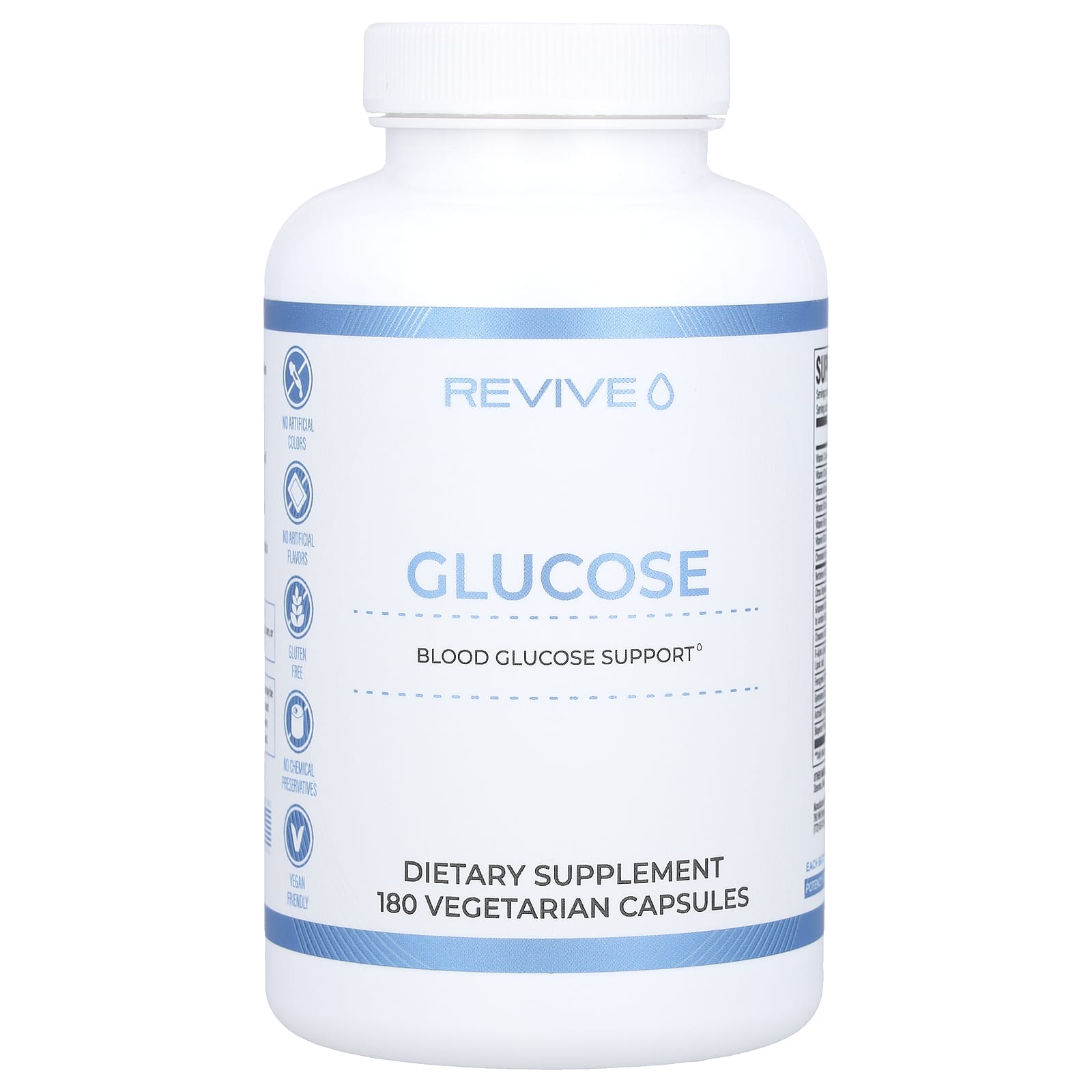 Revive, Glucose, 180 Vegetarian Capsules - Image 1