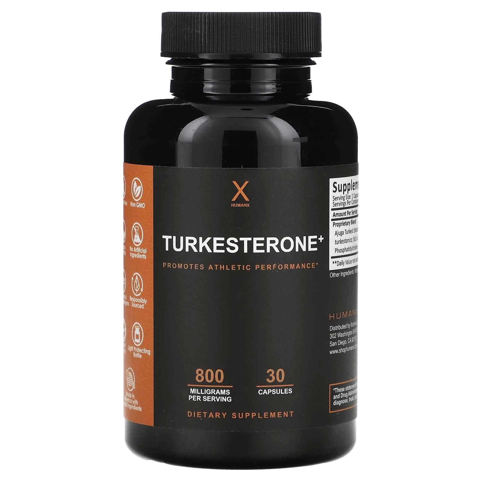 Maximize Athletic Performance with Humanx Turkesterone+ - Image 1