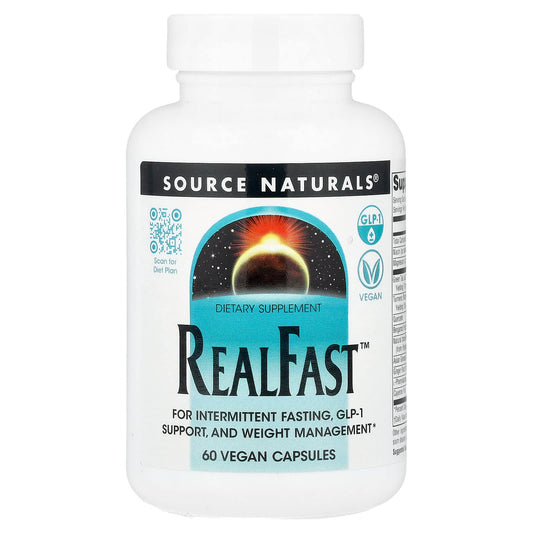 Source Naturals, RealFast™, 60 Vegan Capsules - Image 1